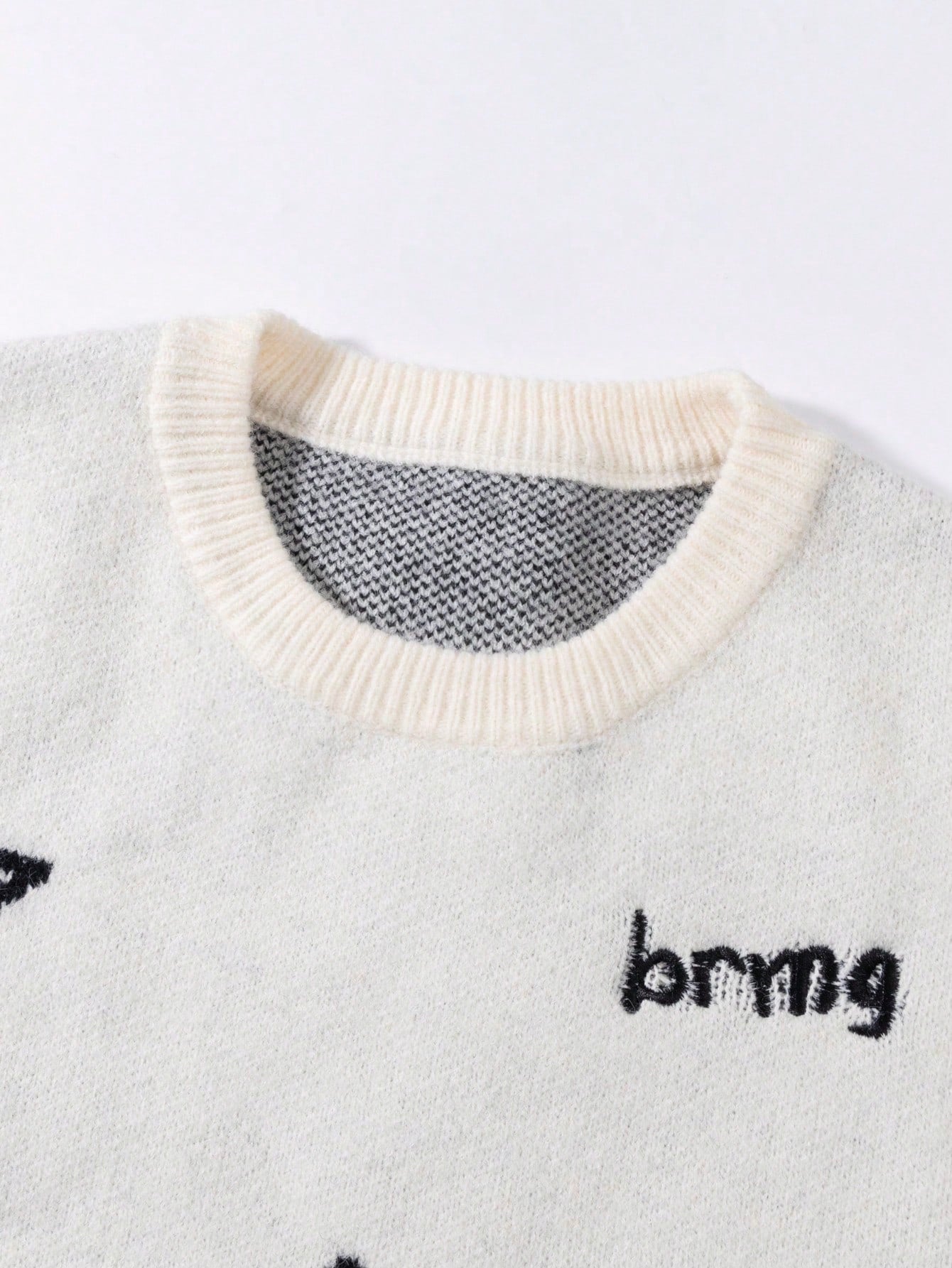 ANDREILEE STAR JACQUARD SWEATER