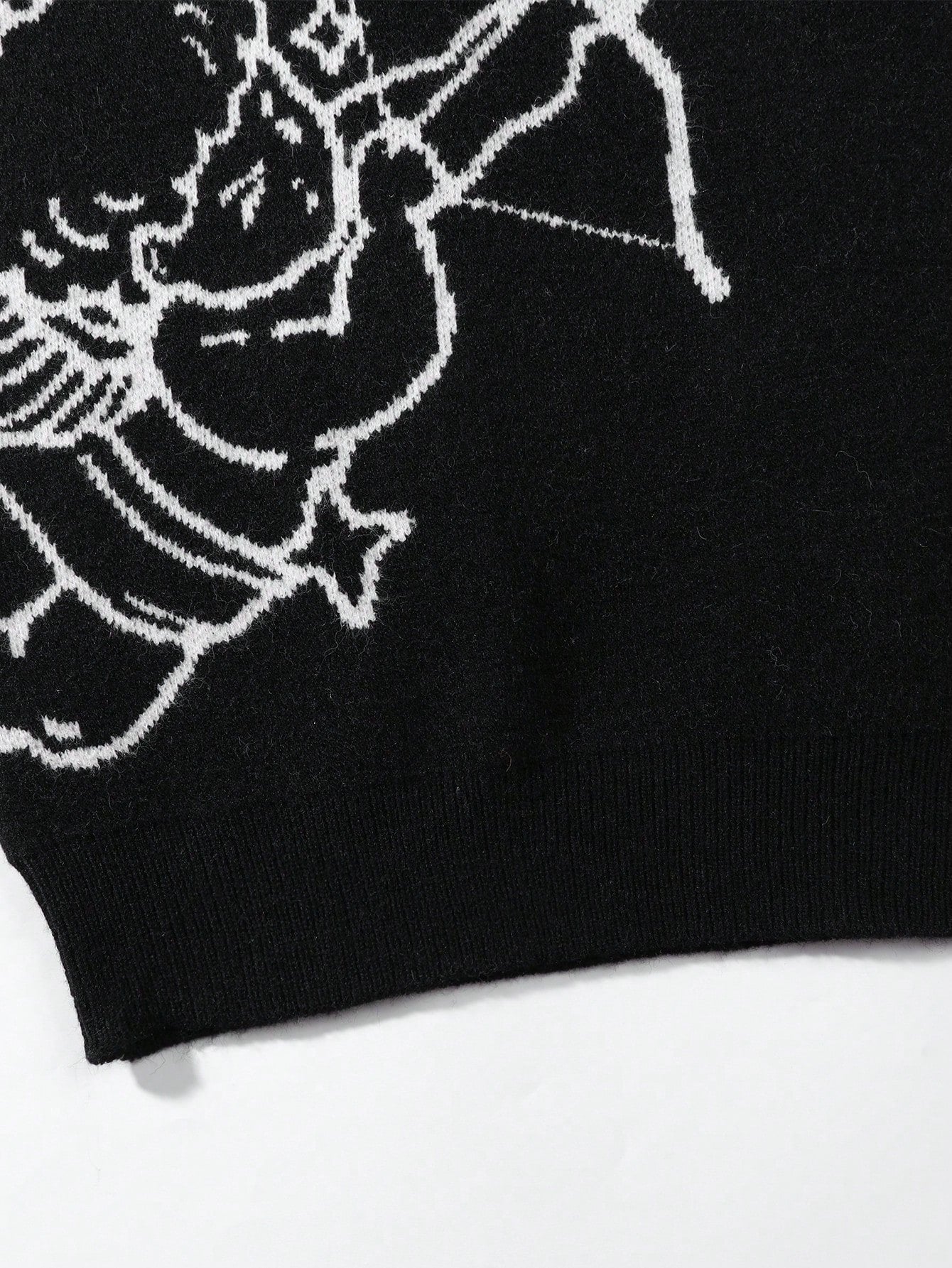 ANDREILEE LITTLE ANGEL SHOOTING LOVE JACQUARD SWEATER