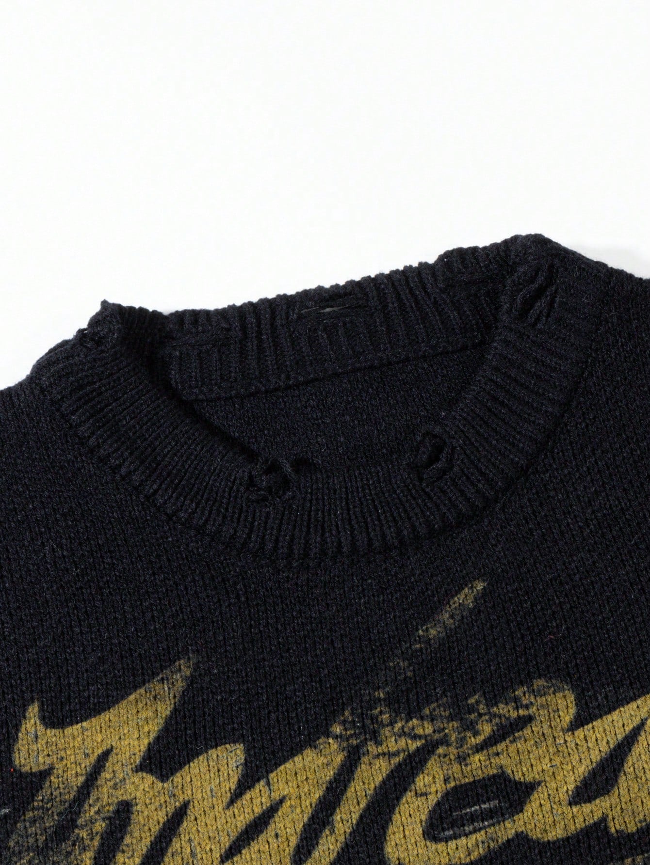 ANDREILEE FRENCH OIL PAINTING SWEATER