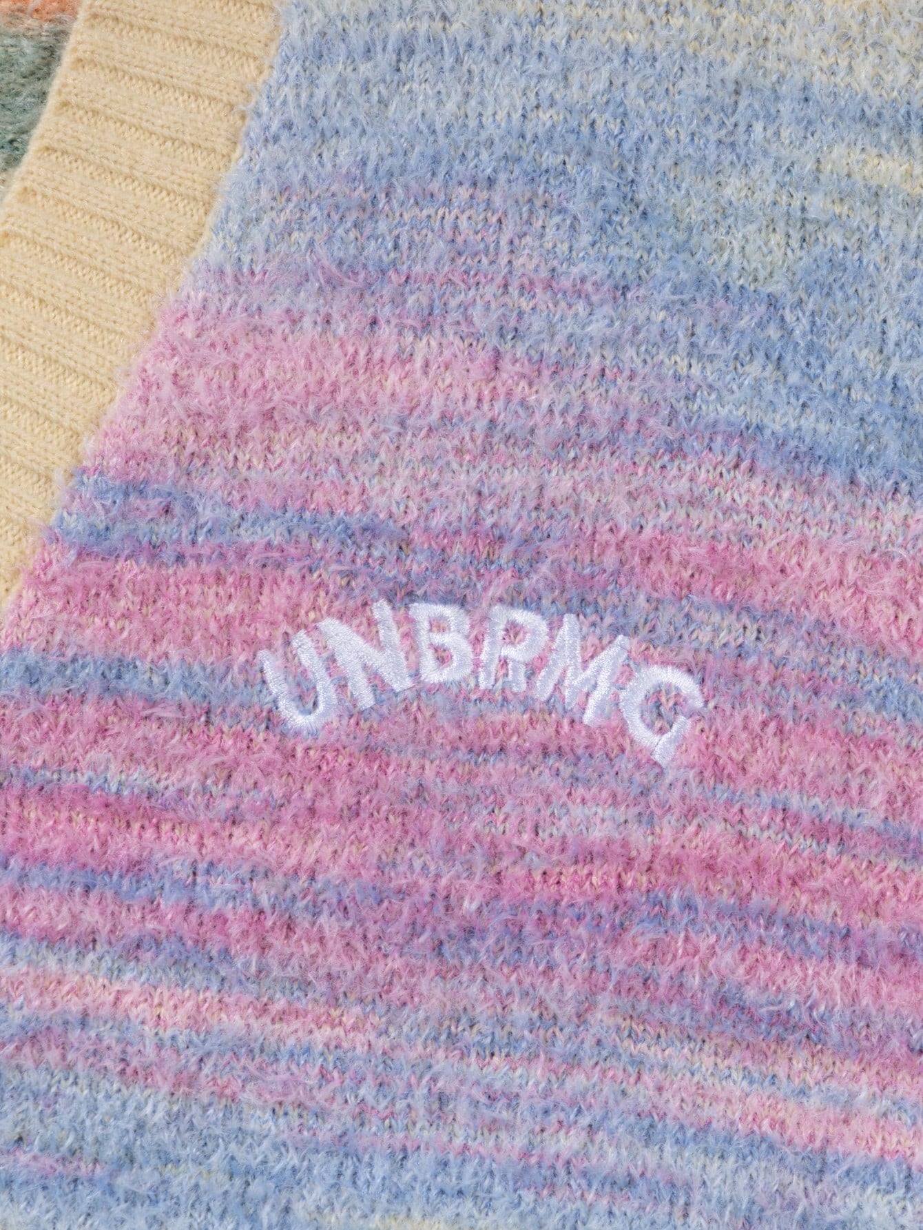 ANDREILEE MIXED COLOR CARDIGAN SWEATER