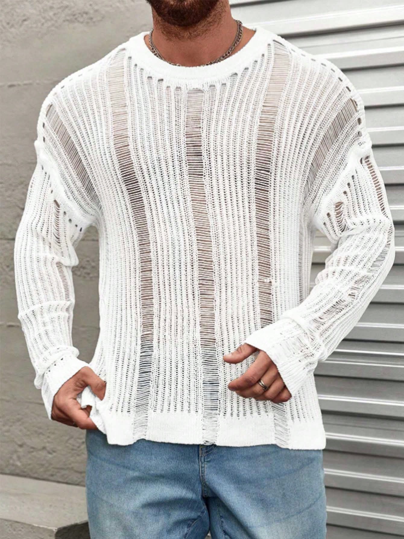 ANDREILEE CREW NECK SWEATER