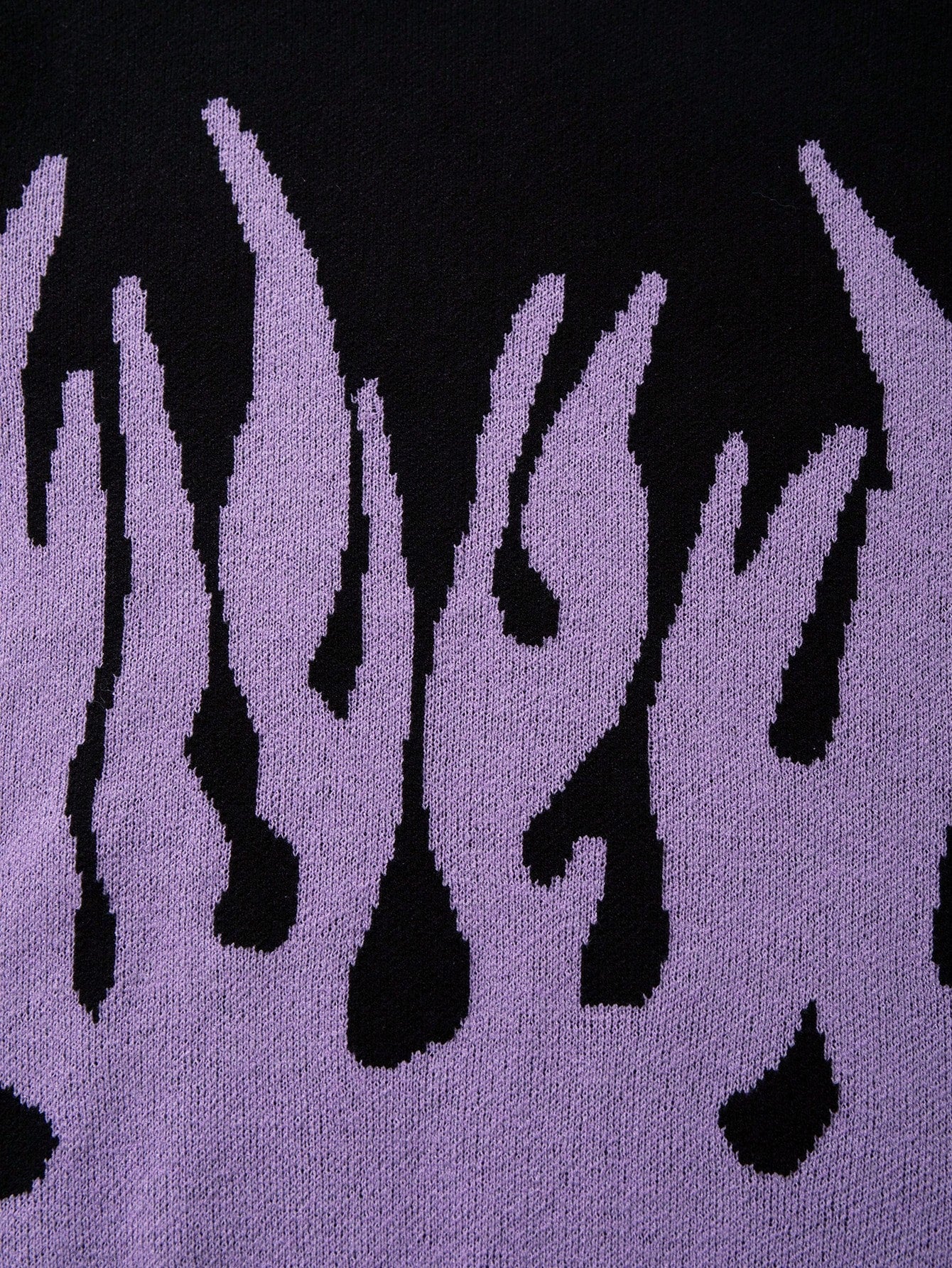 ANDREILEE ALPHABET CREW NECK PULLOVER SWEATER