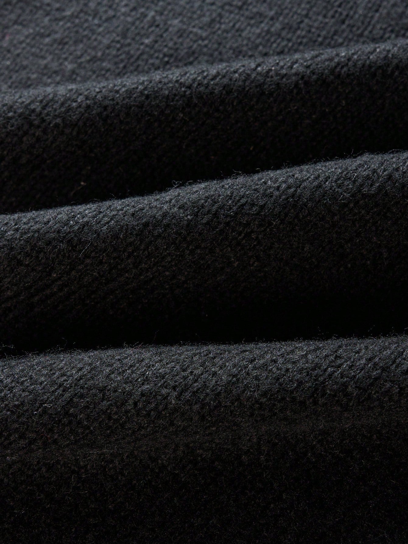 ANDREILEE RELIGIOUS MADONNA PATTERN PULLOVER SWEATER