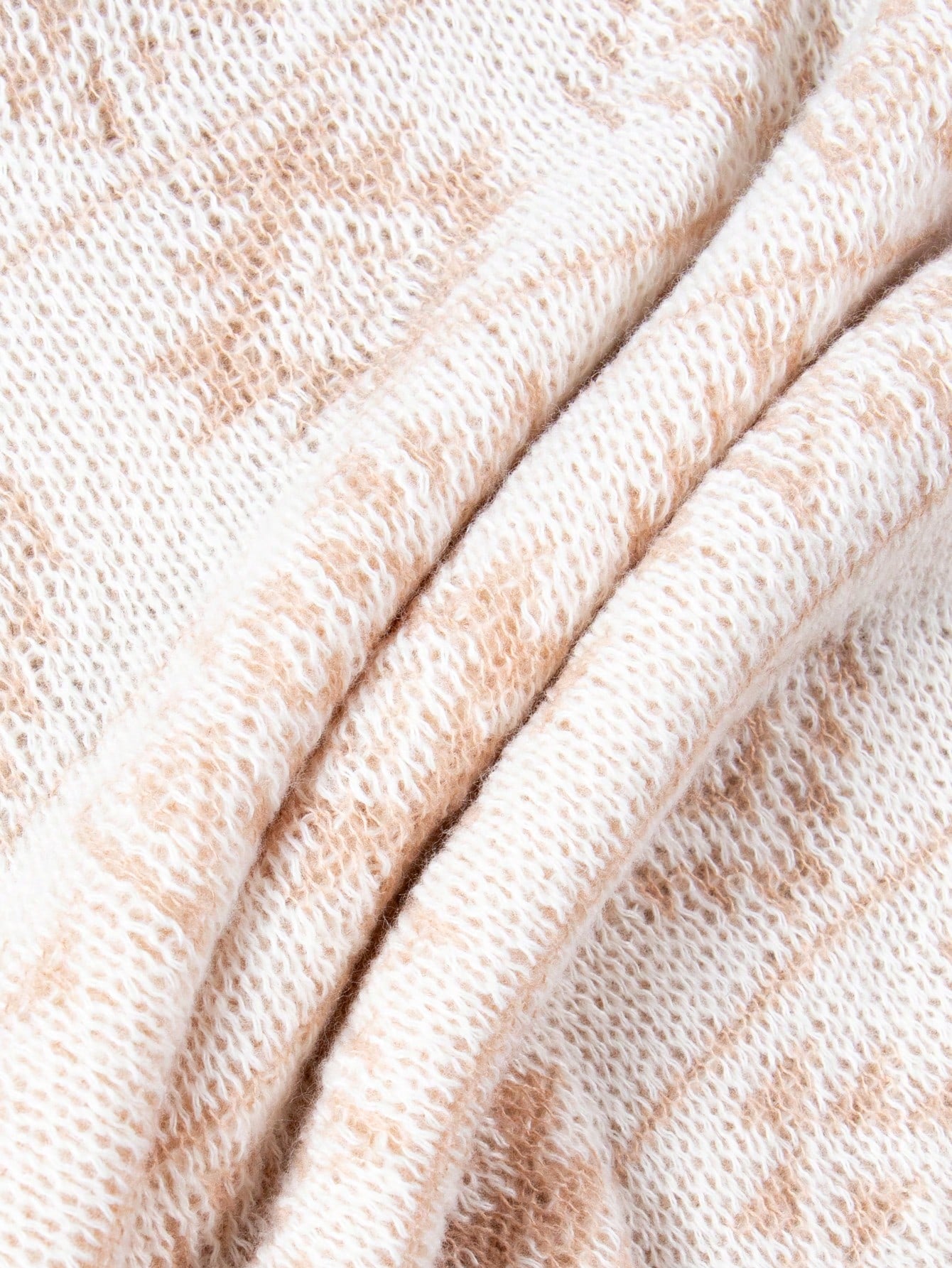 ANDREILEE PATTERNED SQUARE BLOCK PULLOBER SWEATER