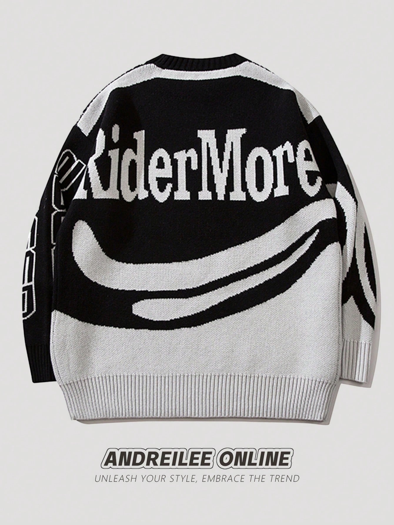 ANDREILEE BASEBALL CARDIGAN SWEATER