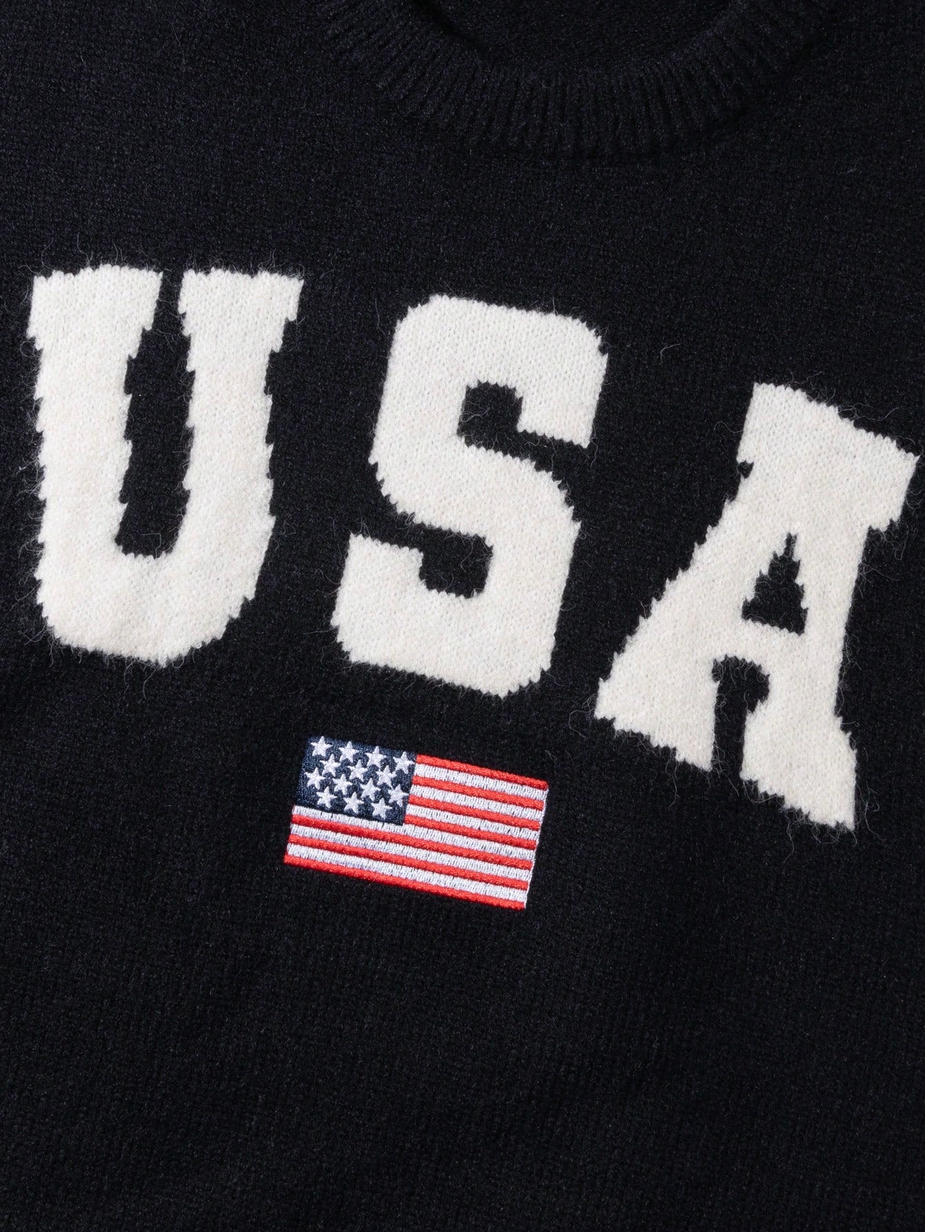 ANDREILEE AMERICAN ALPHABET, AMERICAN FLAG, SWEATER