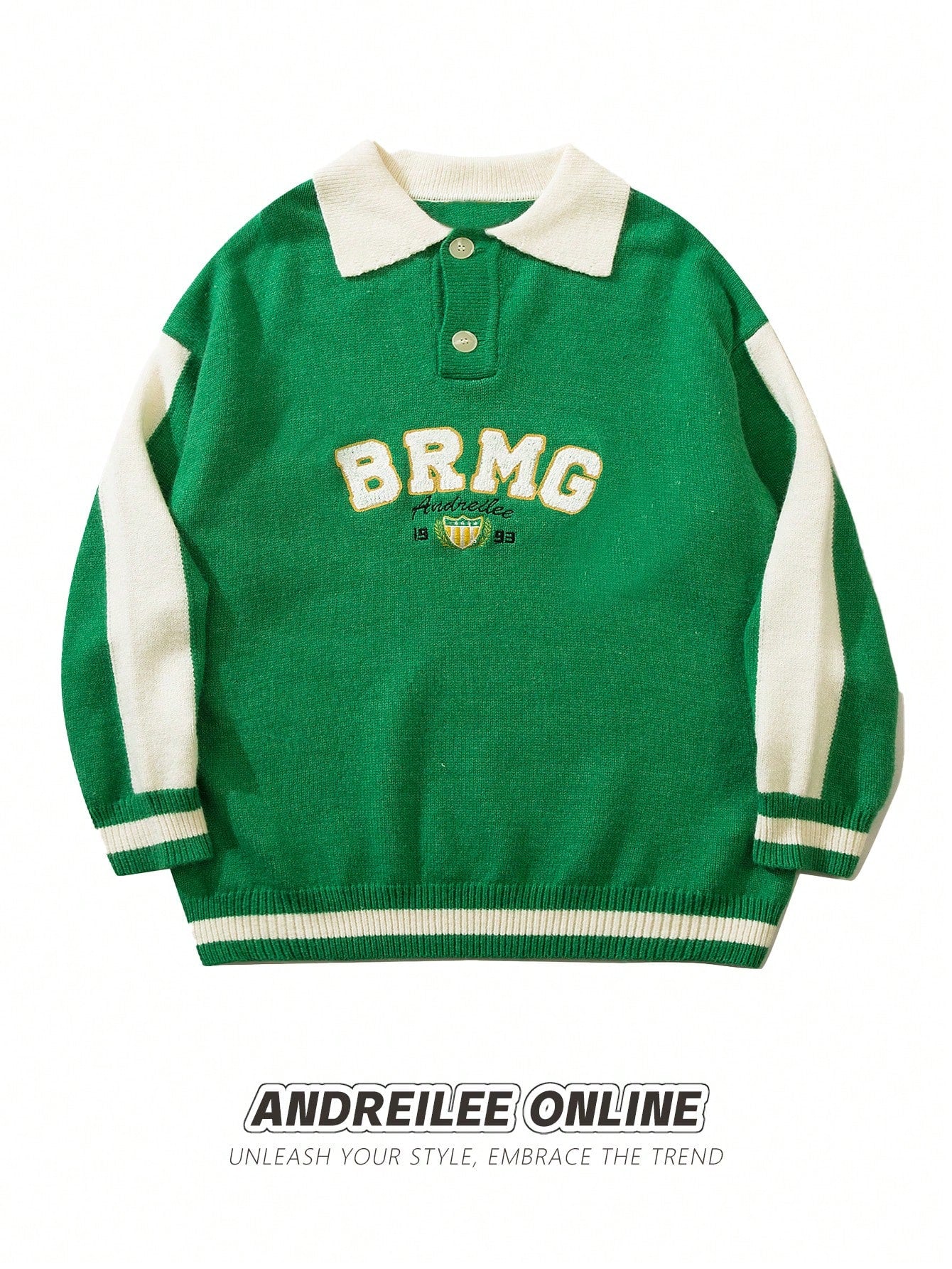ANDREILEE COLLAR SWEATER