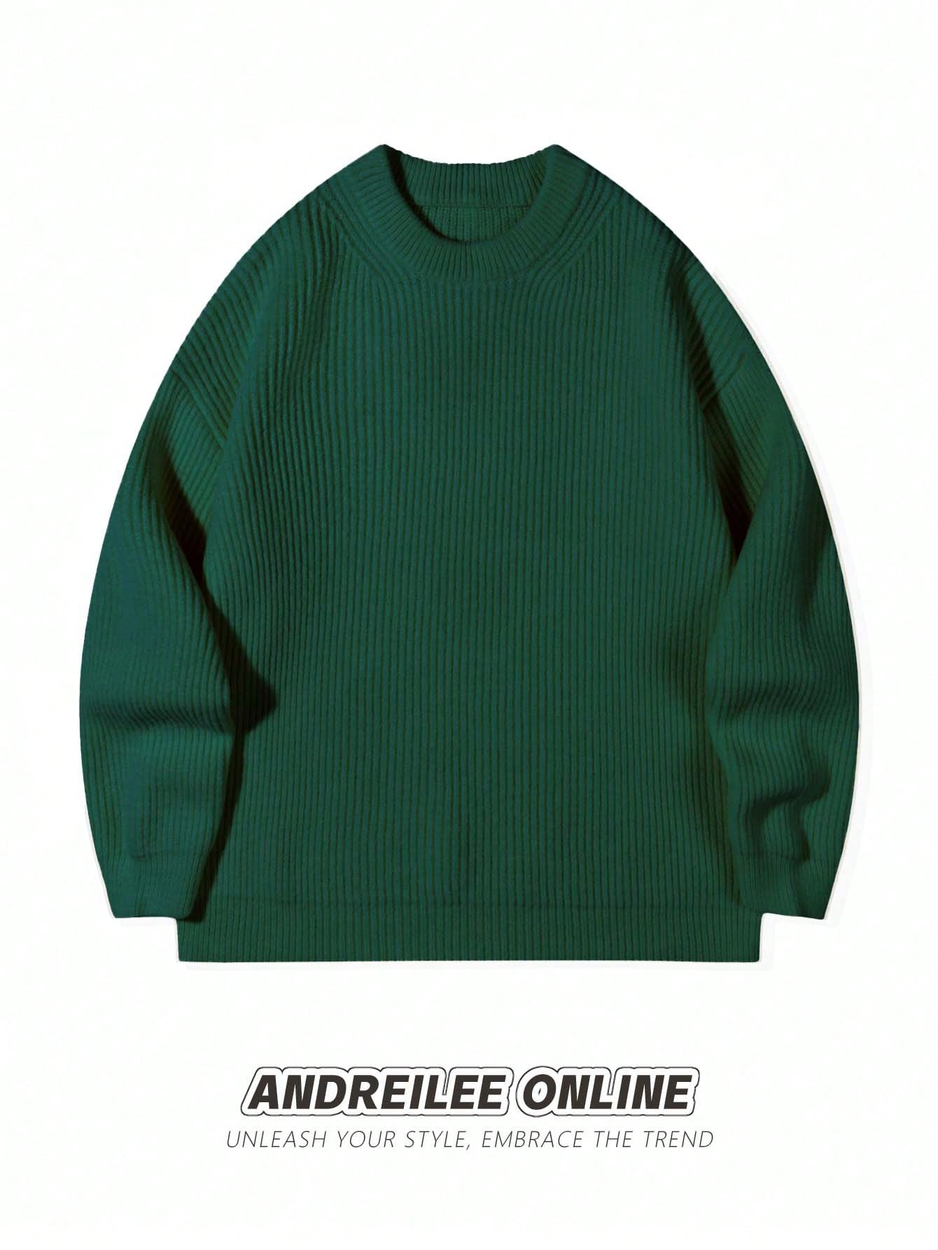 ANDREILEE STREET FASHION TEXTURED SWEATER
