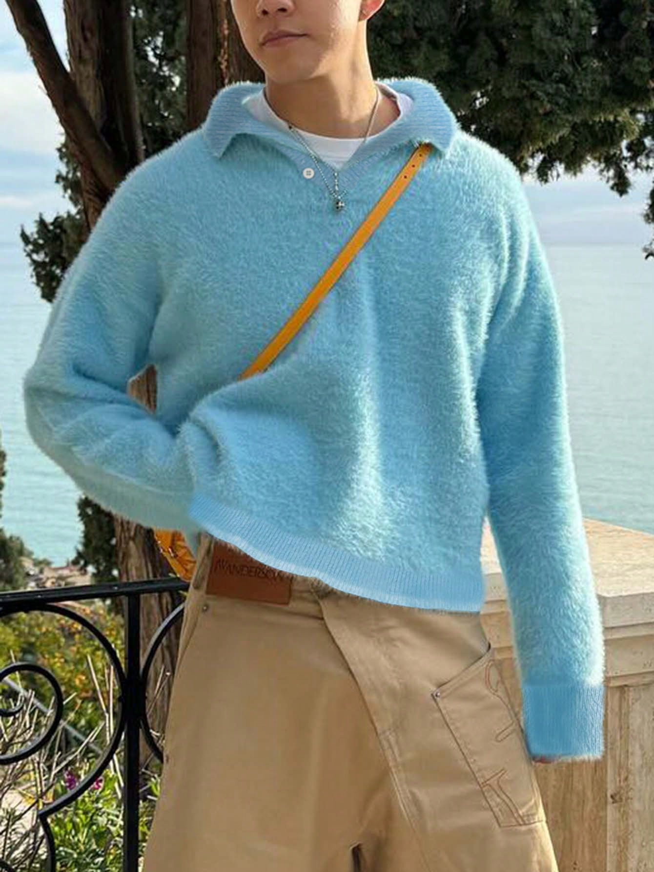 ANDREILEE BOTTOM COLOR BLOCKED TURTLENECK SWEATER