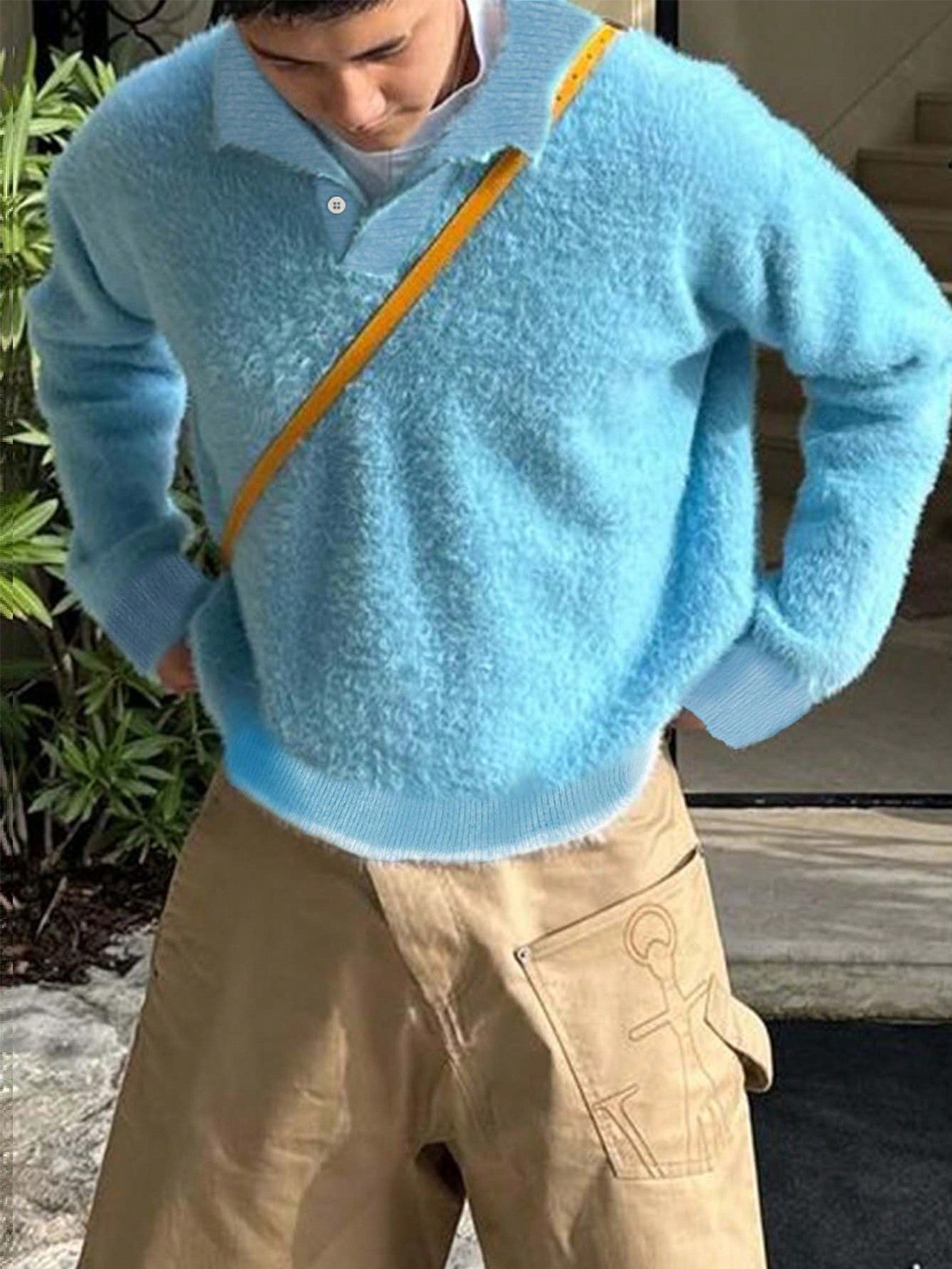 ANDREILEE BOTTOM COLOR BLOCKED TURTLENECK SWEATER