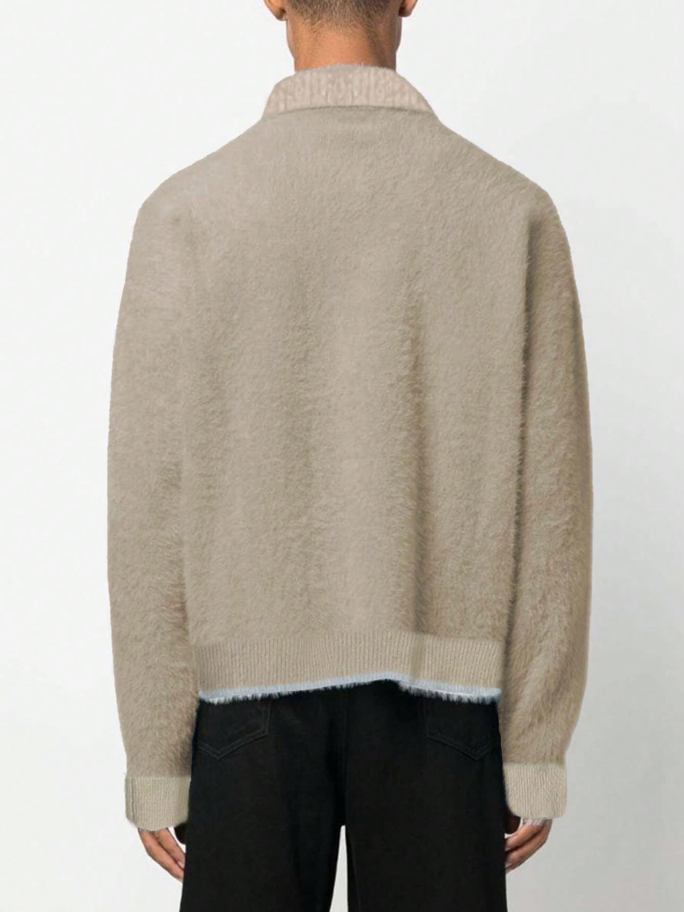 ANDREILEE BOTTOM COLOR BLOCKED TURTLENECK SWEATER