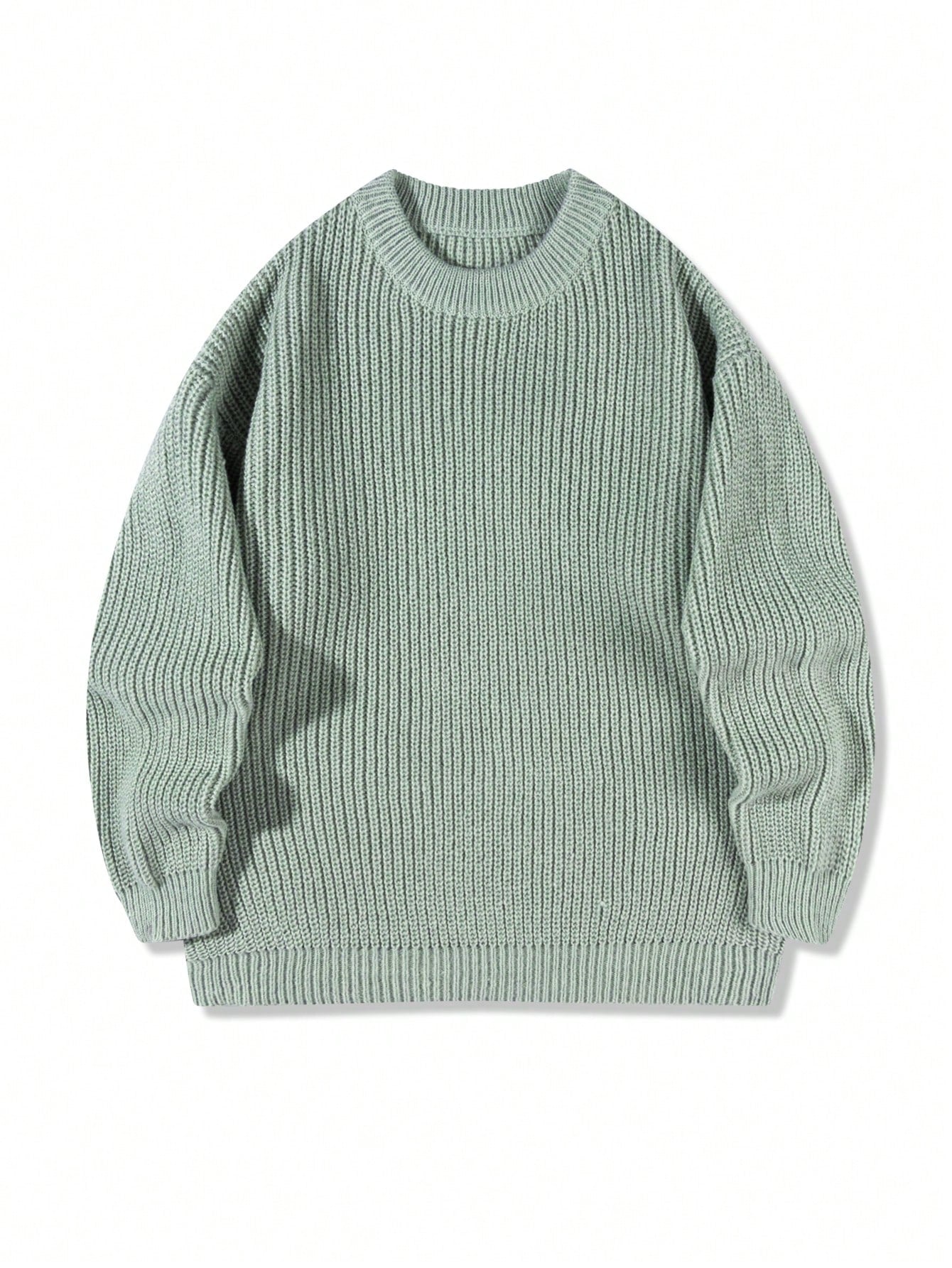ANDREILEE RETRO SOLID COLORED SWEATER