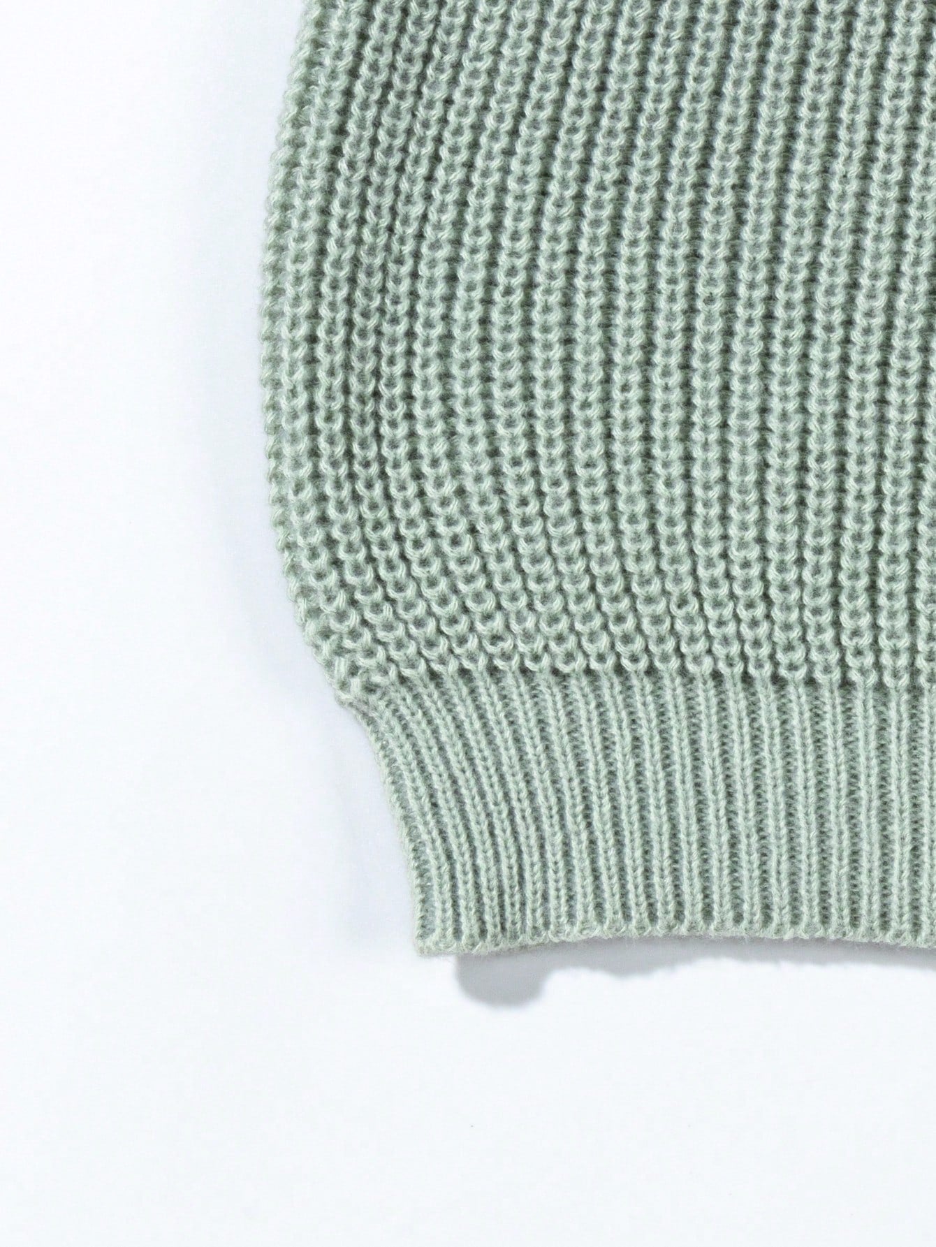 ANDREILEE RETRO SOLID COLORED SWEATER