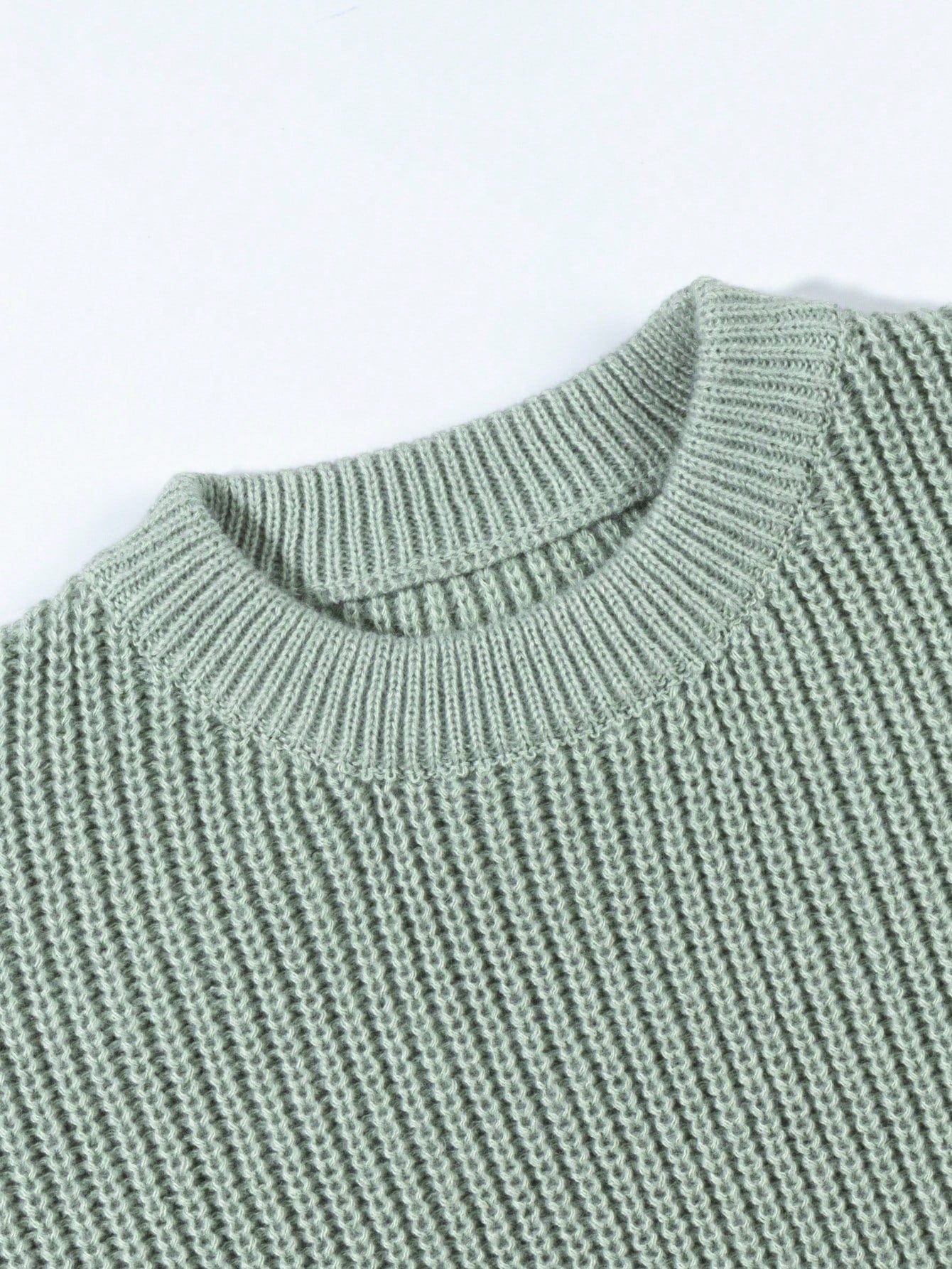ANDREILEE RETRO SOLID COLORED SWEATER