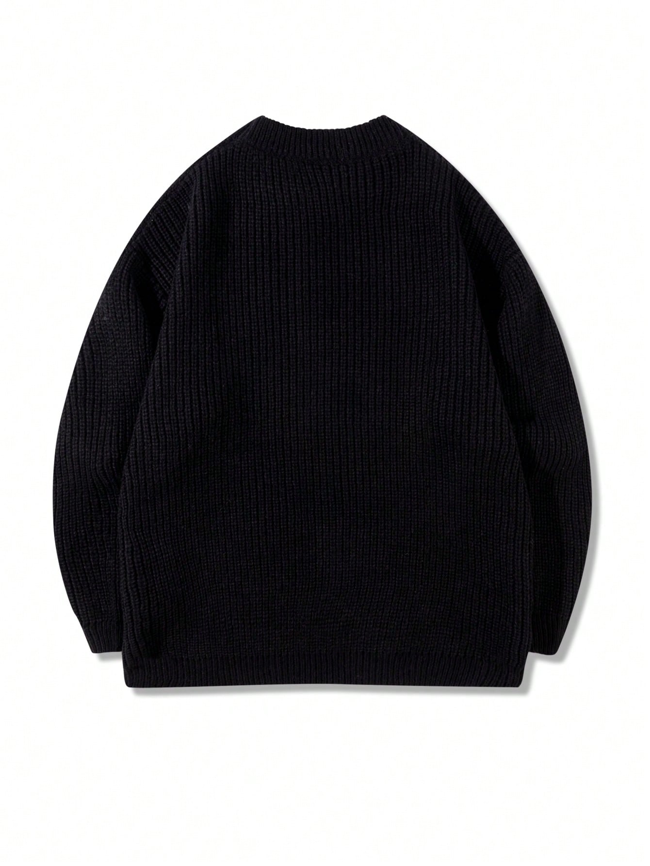 ANDREILEE RETRO SOLID COLORED SWEATER