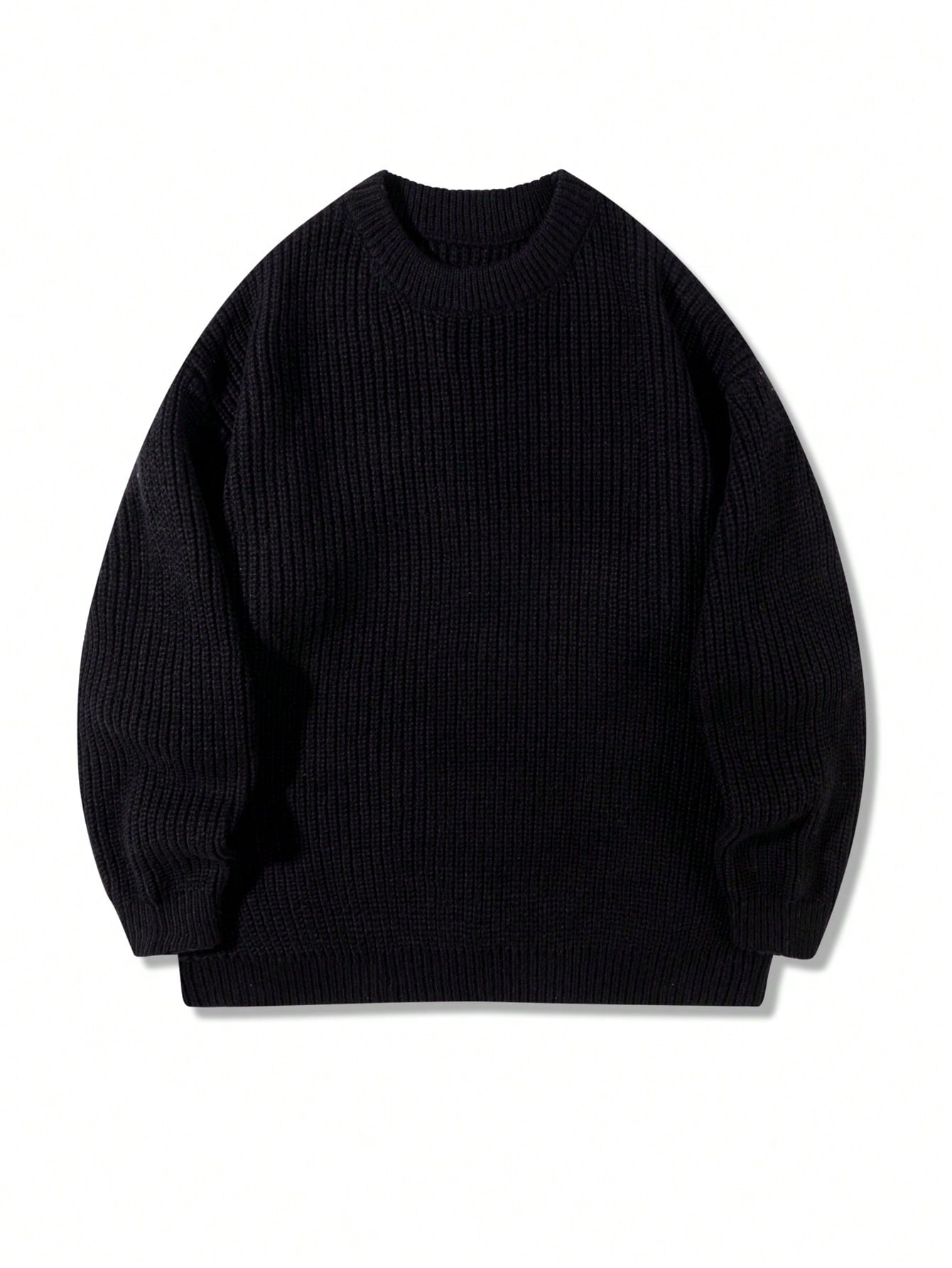 ANDREILEE RETRO SOLID COLORED SWEATER