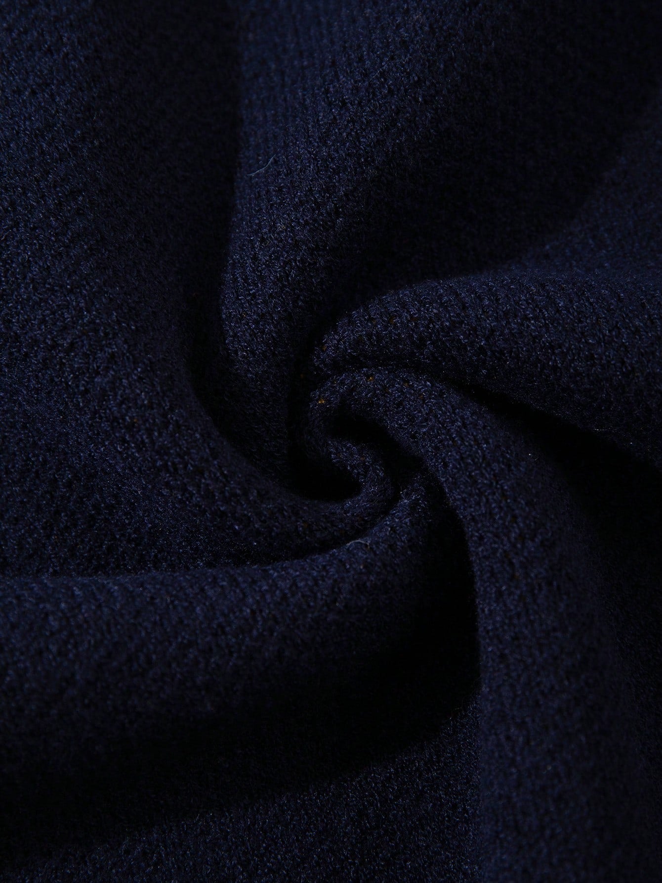 ANDREILEE WHITE DOVE PRINT POLO PULLOVER