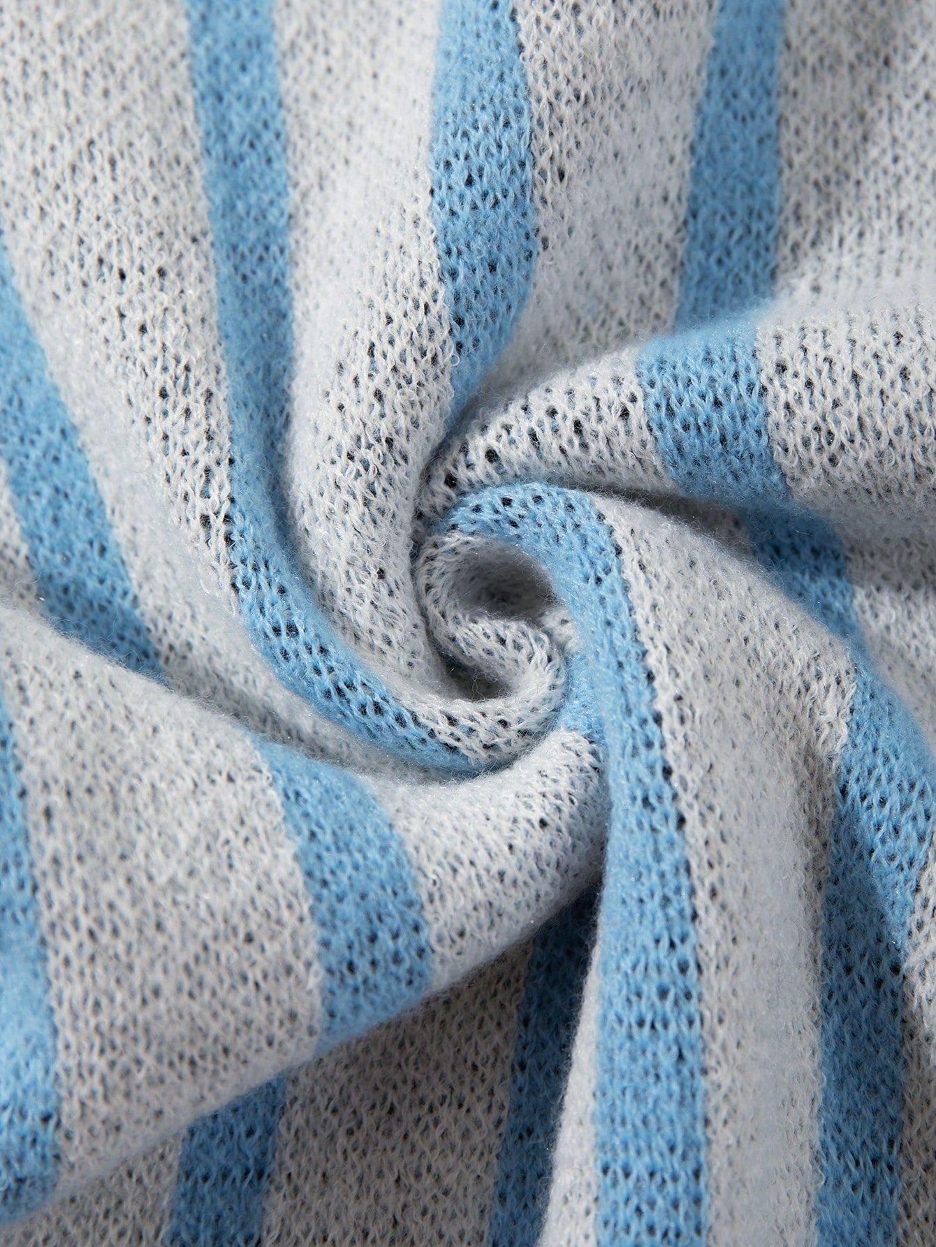 ANDREILEE STRIPED ALPHANUMERIC PULLOVER SWEATER