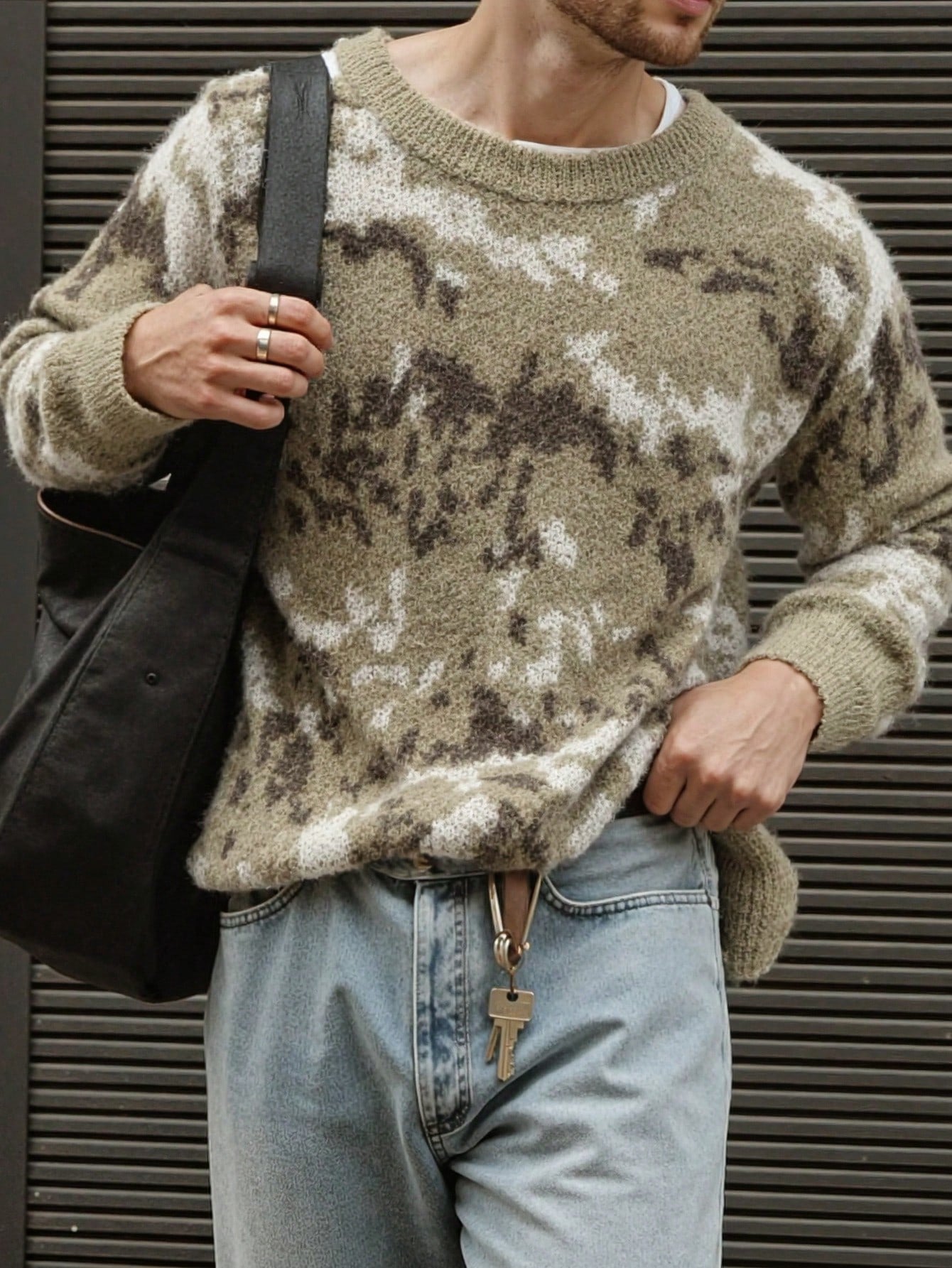 ANDREILEE HIGH STREET COLORBLOCK PULLOVER SWEATSHIRT