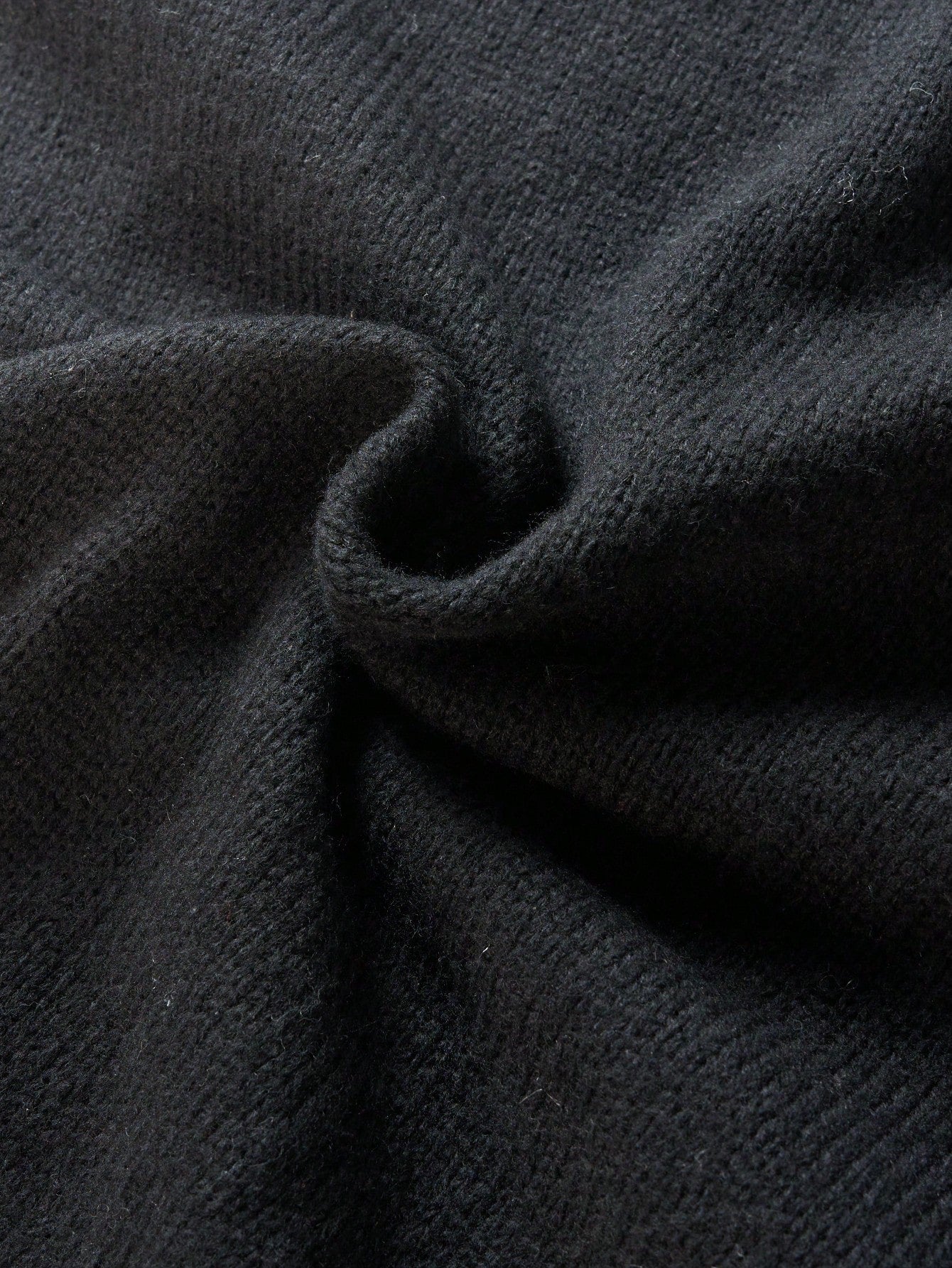 ANDREILEE RELIGIOUS MADONNA PATTERN PULLOVER SWEATER