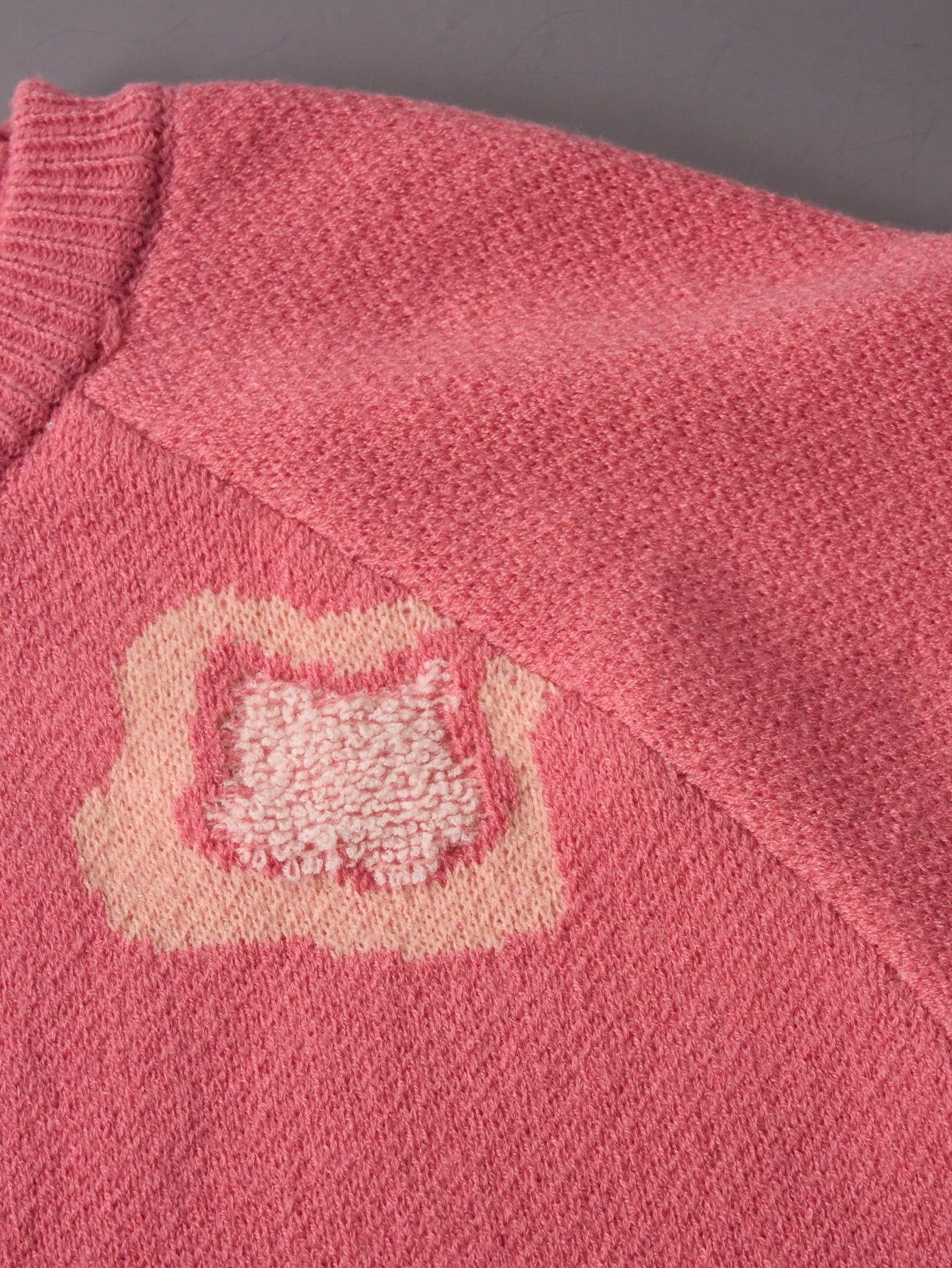 ANDREILEE CLOUD PATTERN PULLOVER SWEATER