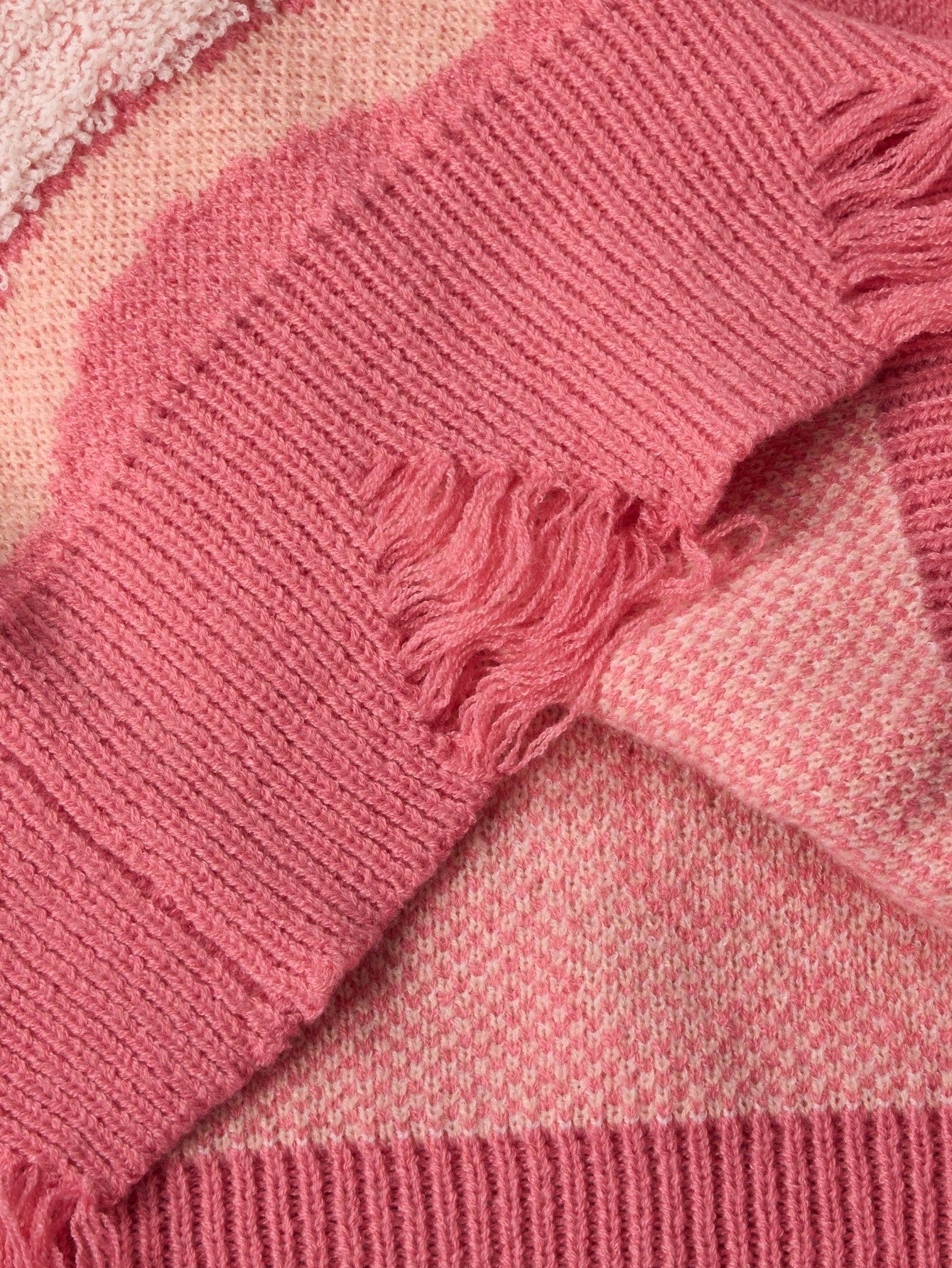 ANDREILEE CLOUD PATTERN PULLOVER SWEATER
