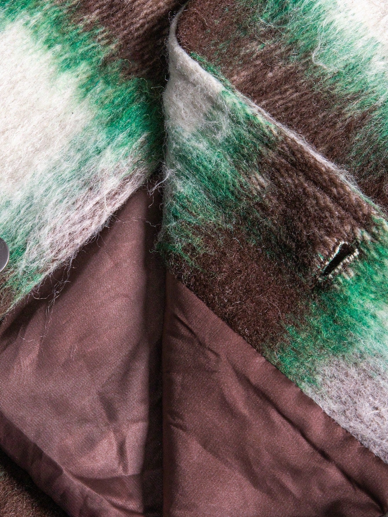 ANDREILEE COLOR-BLOCK PLAID SHIRT JACKET