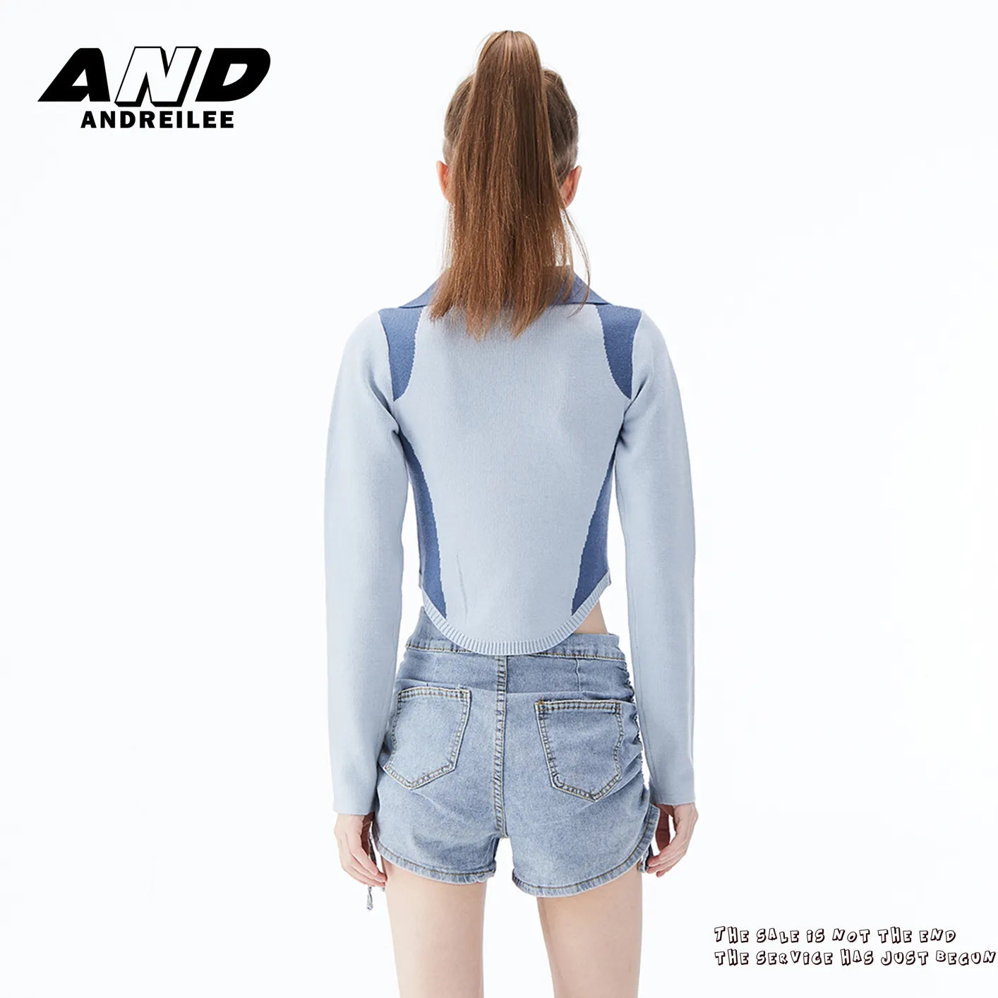 Color-Block Polo Sweater: Slim Fit, Chic Style
