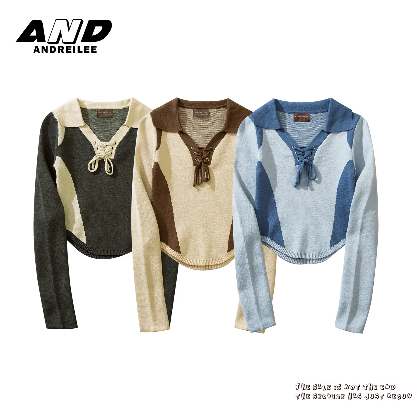 Color-Block Polo Sweater: Slim Fit, Chic Style