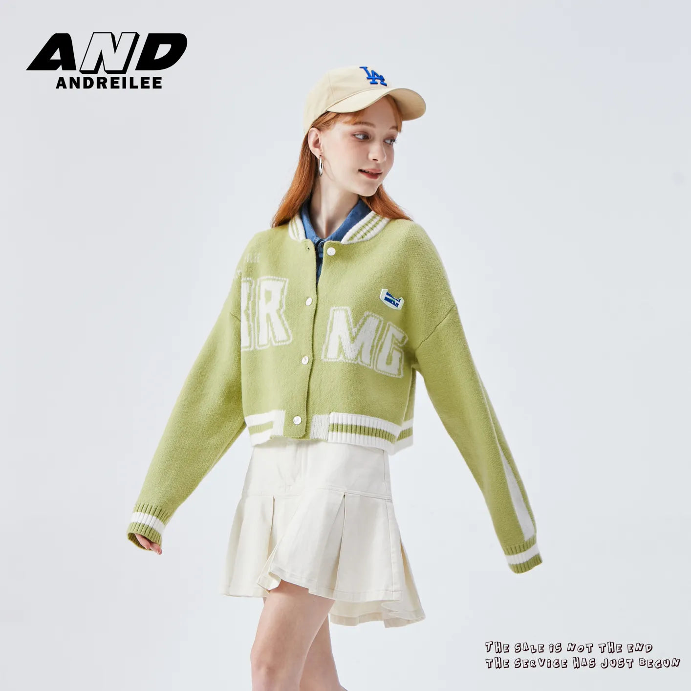 Contrast Knit Cardigan: Casual Fashion