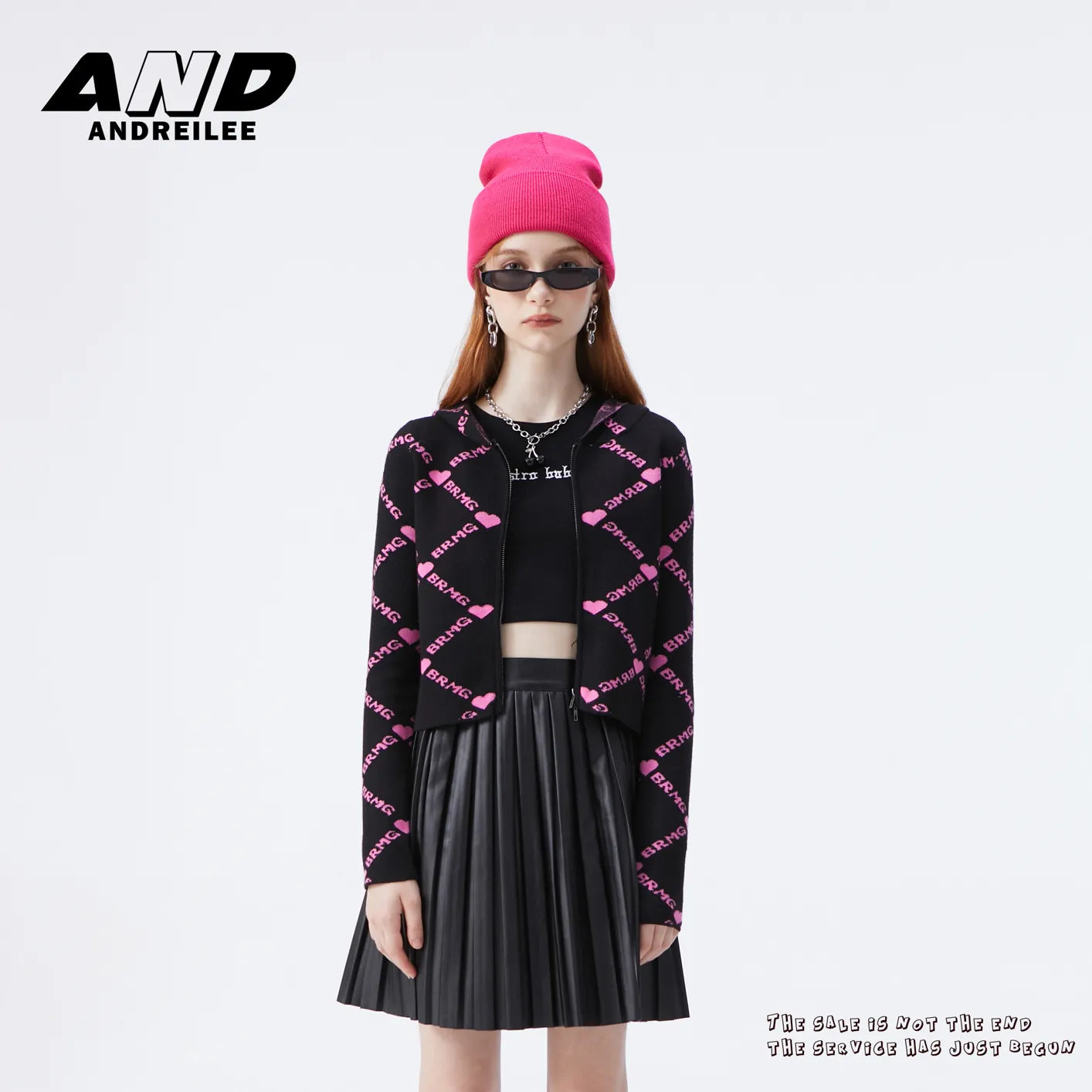 Design Sense Hooded Cardigan: Hot Girl Fashion
