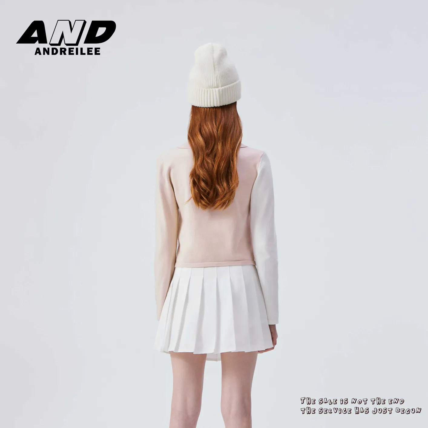 Hollow Polo Neck Knitwear: Slim Design