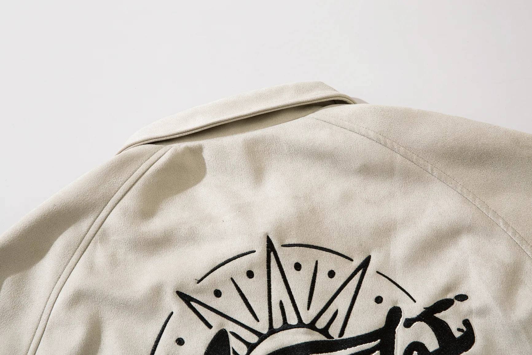 Retro Letter Embroidered Jacket: Trendy All-Match