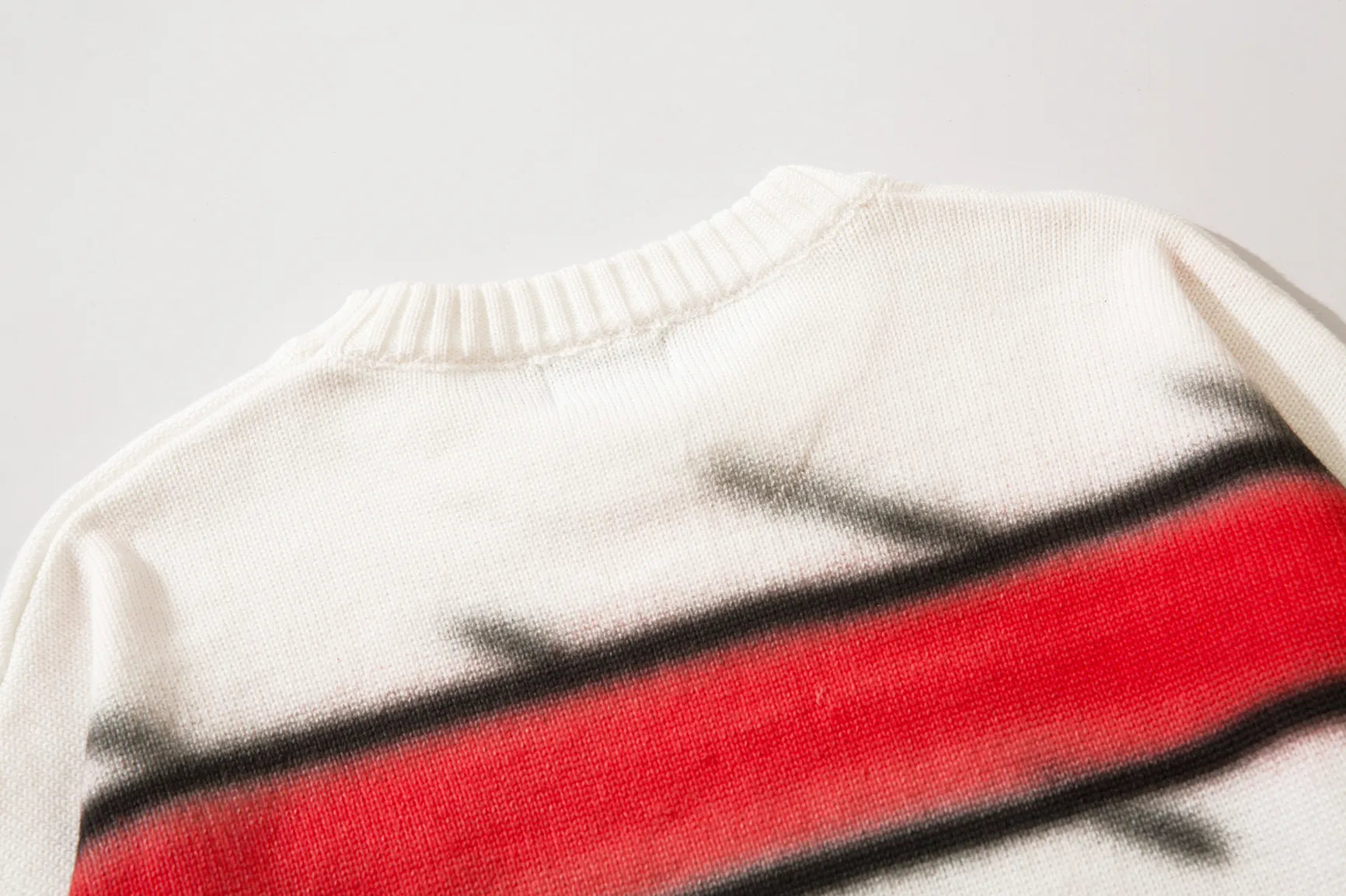 Striped Contrast Loose Knitwear: Couple Tops