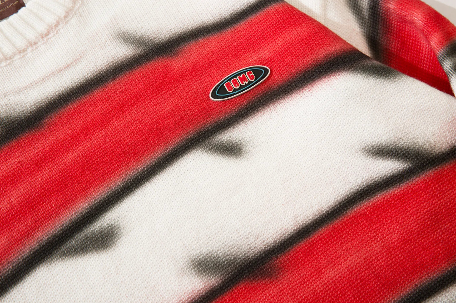 Striped Contrast Loose Knitwear: Couple Tops