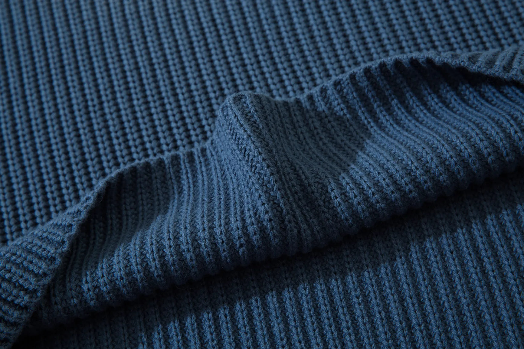 Washed Plain Color Knit Sweater: Loose Fashion