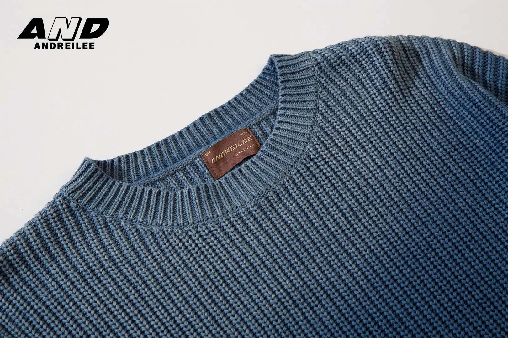 Washed Plain Color Knit Sweater: Loose Fashion
