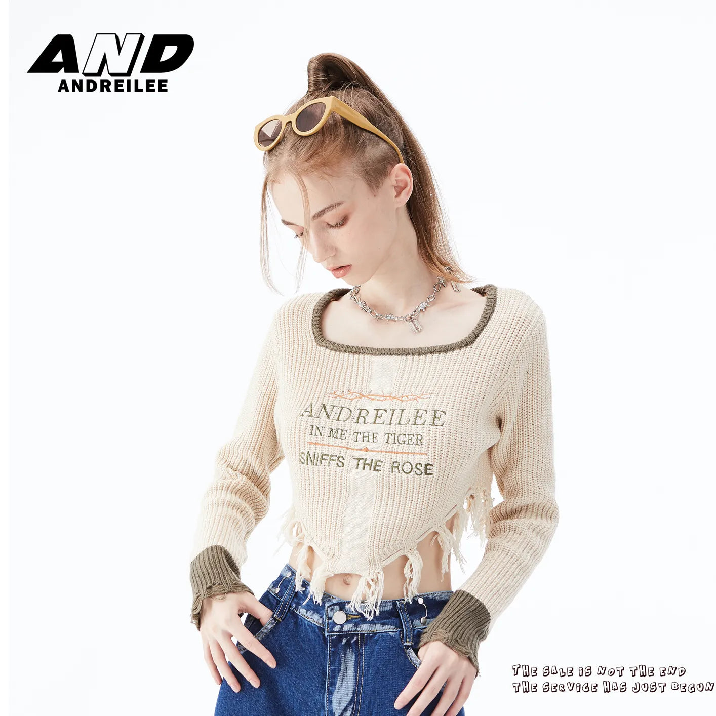 Women's Square Neck Tee Long Sleeve Slim Fit Shirt Top Streetwear